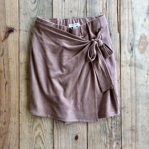 Boutique suede skirt NWOT